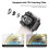 3-in-1 Phone Microscope Lens 100X/150X/200X with LED Light for Android/for 5