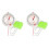 2X Professional Outdoor Thumb Compass Competition Elite Direction Compass Portable Compass Map Scale 1