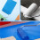 Paint Tray Set Includes 4in  Rollers Disposable Pan Liners Small Paint Tray Ergonomic Handle Ideal Kit 3