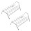 2X Dish Drying Rack Kitchen Dishes Rack & Plate Holder Dish Drainer 1