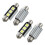 4X SMD LED Sofitte 39 mm CANBUS C5W 12V 3 Power-SMD Kennzeichen- & Leselicht - fuer  3Er 5Er 7Er E34 E36 E38 E39 E46 E60 E90 1