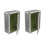 2X Vintage Lockable Secure Mail Letter Post Box Mailbox Post Box for Home Garden Ornament Decor 1