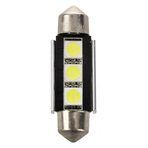 4X SMD LED Sofitte 39 mm CANBUS C5W 12V 3 Power-SMD Kennzeichen- & Leselicht - fuer  3Er 5Er 7Er E34 E36 E38 E39 E46 E60 E90 1