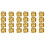 200Pcs M3 Thread Knurled Brass Threaded Heat Set Heat Resistant Insert Embedment Nut,M3X5X4,for 3D Printer Voron 2.4 Etc 1