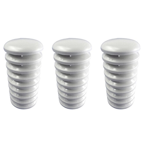 3X White Plastic Outer Shield for Thermo Hygro Sensor, (Transmitter / Thermo Hygro Sensor)