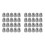 M6 Thread Dia Dome  304 Stainless Steel Cap Acorn Hex Nuts 40Pcs 1