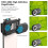 3-in-1 Phone Microscope Lens 100X/150X/200X with LED Light for Android/for 4