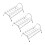 3X Dish Drying Rack Kitchen Dishes Rack & Plate Holder Dish Drainer 1
