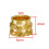 200Pcs M3 Thread Knurled Brass Threaded Heat Set Heat Resistant Insert Embedment Nut,M3X5X4,for 3D Printer Voron 2.4 Etc 5