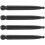 4X Traditional Relax Thai Foot Massage Reflexology Stick Tool Black 2