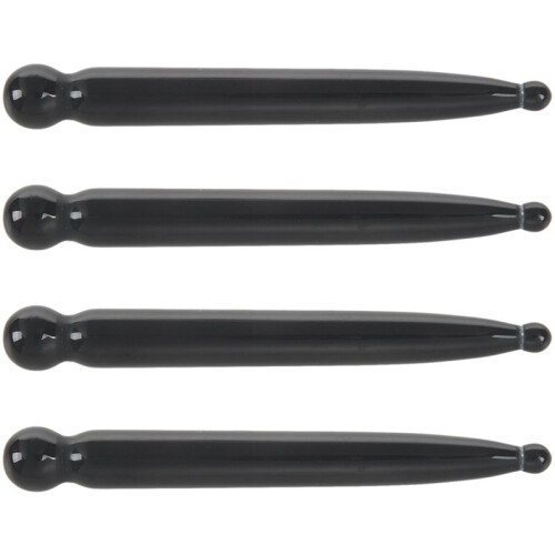 4X Traditional Relax Thai Foot Massage Reflexology Stick Tool Black 1