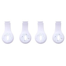 2 Paio di Ricambio Guscio Interno per Auricolari per Parti di Riparazione Cuffie Wireless Studio 3.0 Bianca