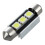 4X SMD LED Sofitte 39 mm CANBUS C5W 12V 3 Power-SMD Kennzeichen- & Leselicht - fuer  3Er 5Er 7Er E34 E36 E38 E39 E46 E60 E90 4