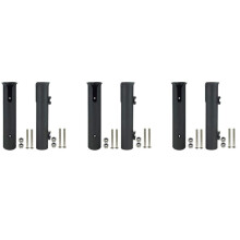 6Pcs Fishing Rod Holder Fishing Pole Rack Ship Fish Rod Tube Yacht Fishing Rod Frame for Boat