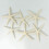 24PCS White Finger Starfish 5-10cm Decorative Five-Finger Starfish 3