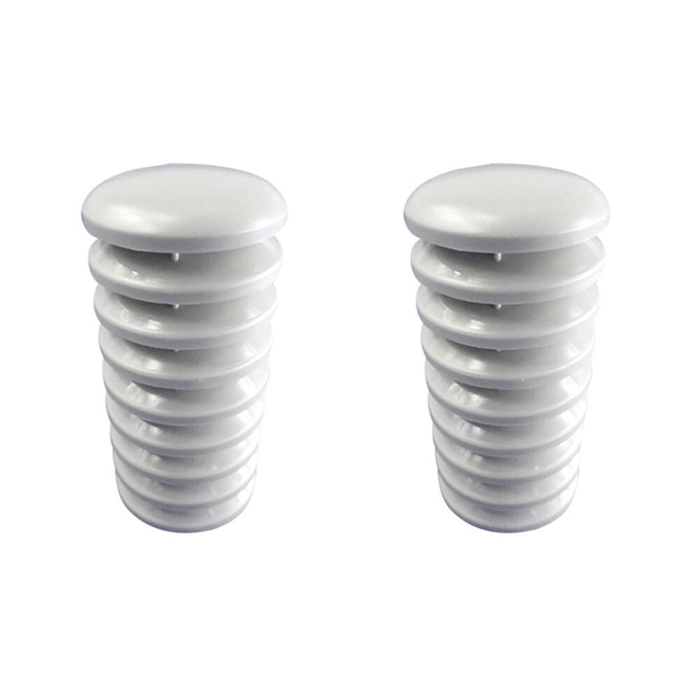 2X White Outer Shield For Thermo Hygro Sensor, Spare Part For Weather Station (Transmitter / Thermo Hygro Sensor) 6033693453239