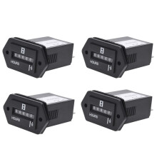 4X AC100-250V Electromechanical Hour Meter Counter