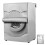 2X Washing Machine Cover,Washer/Dryer Cover for Front-Loading Machine Waterproof Dust-Proof 2
