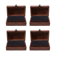 Rubber Stempel Alphabet Nummer Symbol Holzkiste Set Druckstil Holz Brief 280PCS