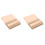 40PCS Classical  Blank  Paper Window Envelopes Wedding Invitation Envelope Gift Envelope(Brown) 1