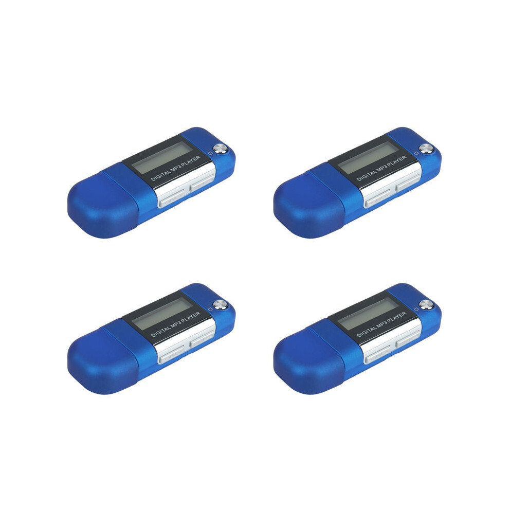 4X Mp3 Player 4Gb U Disk Music Player Supports Replaceable Aaa Battery, Recording () 6032447324818