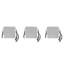 3X Children Increased Chair Pad Baby Dining Cushion Adjustable Removable Highchair Chair Booster Cushion Chair