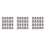 M6 Thread Dia Dome  304 Stainless Steel Cap Acorn Hex Nuts 60Pcs 1