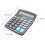 2X Desk Calculator, 12-Digit Solar Battery Office Calculator with Large LCD Display  Sensitive Button 6