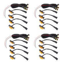 Set of 16 Grille Amber LED Lights Kit for Tacoma Trd Grill 2016-2018