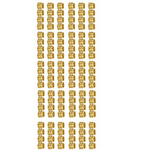 1000 Pezzi Filettatura M3 Filettata nel Ottone Zigrinata Set di Calore Inserto Resistente Al Calore Dado di Incastonatura, M3X5X4, per Stampante 3D