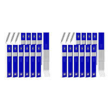 120 Pièces Séries 2.8mm Argent Massif Soudeur de Stries Recharges de Crayons pour Crayons de Marque de Charpentier Crayon Mécanique à Trou Profond