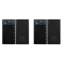 2X 18650 Battery Power Bank Box 22.5W Fast Charging LCD Display 20000MAh Power Board for 6X18650 Battery Powerbank Case