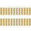 800Pcs M3 Thread Knurled Brass Threaded Heat Set Heat Resistant Insert Embedment Nut,M3X5X4,for 3D Printer Voron 2.4 Etc 1