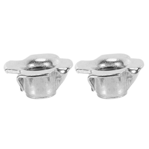 150Pcs M8 Metal Captive T Nuts Pronged Tee Blind Nuts Metric 2