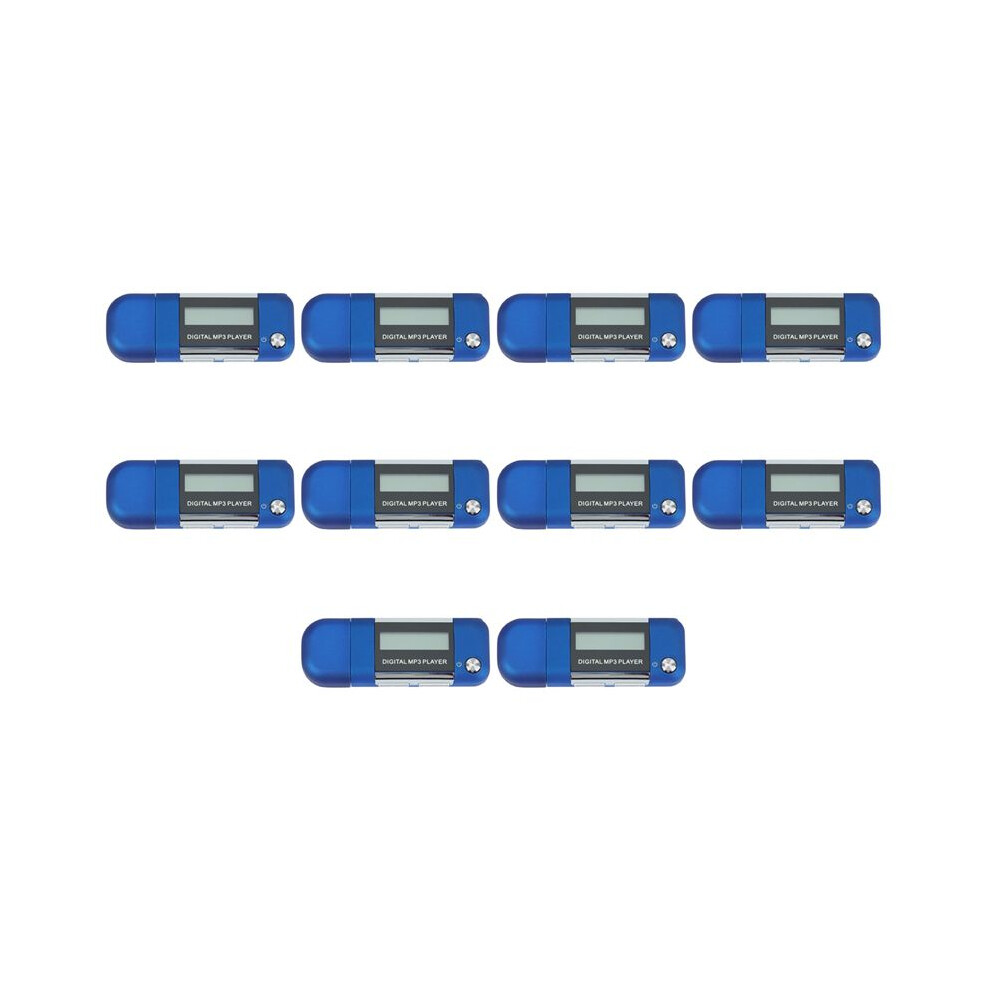10X Mp3 Player 4Gb U Disk Music Player Supports Replaceable Aaa Battery, Recording () 6033933551954