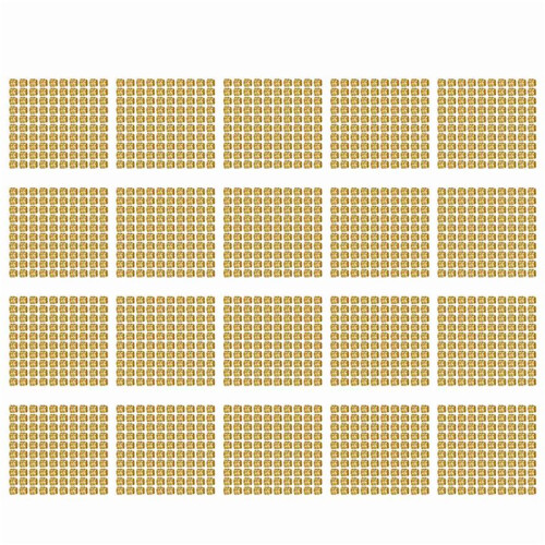 2000Pcs M3 Thread Knurled Brass Threaded Heat Set Heat Resistant Insert Embedment Nut,M3X5X4,for 3D Printer Voron 2.4