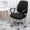 2X Corn Check Split Chair Covers Office Home Computer Chair Cover Armrest Elastic  Cover 3