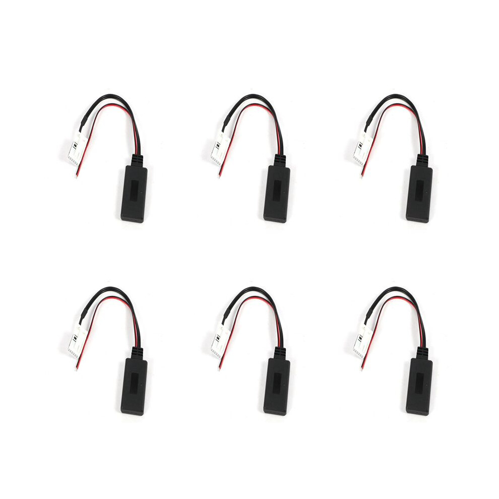 6X For 207 307 For C2 C3 Rd4 Car 12Pin Module Wireless Radio Stereo Aux-In Aux Cable Adapter 4712060497596