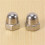 M6 Thread Dia Dome  304 Stainless Steel Cap Acorn Hex Nuts 60Pcs 4