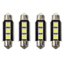 8x SMD LED Feston 39mm CANBUS C5W 12V 3 Puissance-Indicateur SMD- & Lampe de Lecture - pour 3er 5er 7er E34 E36 E38 E39 E46 E60 E90
