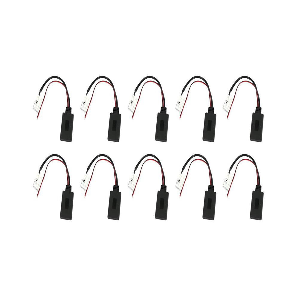 Photos - Other Office Equipment 10X for 207 307 407 308 for C2 C3 RD4 Car 12Pin Module Wireless Radio AUX-in Aux Cable Adapter