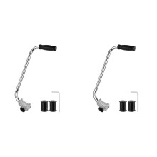 2X Trimmer Handle, Ergonomic Trimmer Handle, Handle Extension with Stand Clamp,Multifunctional Garden Lawn Mower Handle