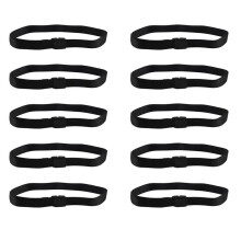 10X Wild Men'S Canvas Belt Metal Free Plastic Automatic Buckle