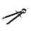 6X Professional Compass, Compass Geometry Set with Lock, Math and Precision Compass, Metal and Durable(Black) 4