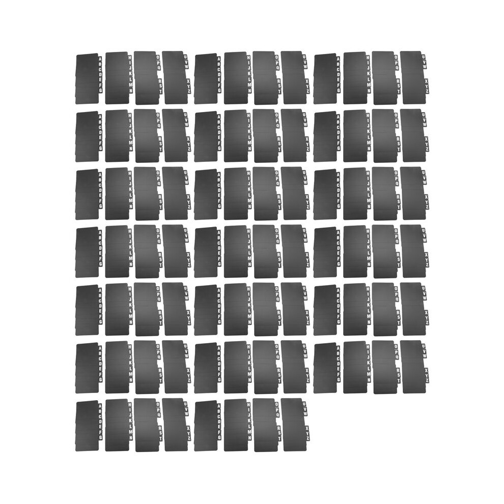 520 Pcs Vinyl Record Dividers Dvd Alphabetical Dividers A-Z Alphabetical Dividers Vinyl Record Organizer With Alphabet 6033217040570