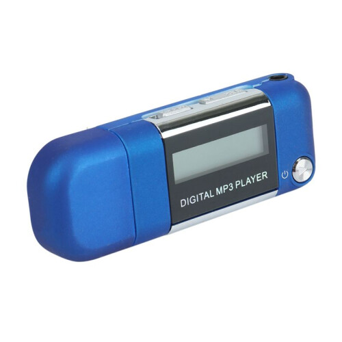 10X Mp3 Player 4GB U Disk Music Player Supports Replaceable AAA Battery, Recording () 2