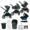 My Babiie MB220 3-in-1 Travel System + Base - Forest Green 1