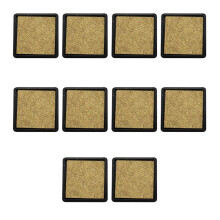 10X Ink Pad Stamp Pad for Wedding Letter Document Gold