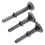 4Pc Air Hammer  Air Chisel Hard Steel Solid Impact Hammer  Support Pneumatic Tool for Knocking / Rusting Removal 3