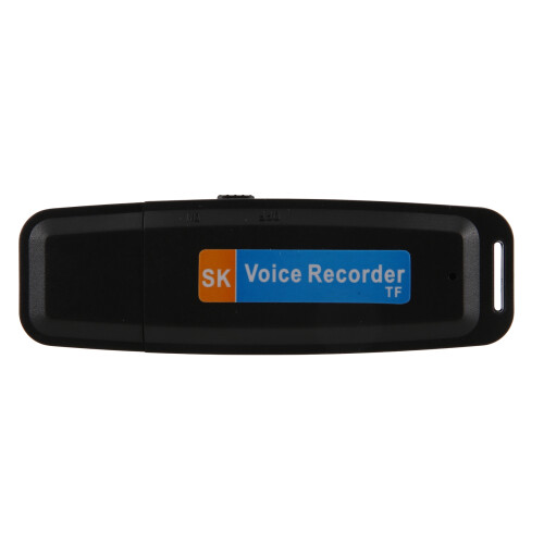 U-Disk Digital Audio Recorder USB 3.0 Flash Drives Maximum Support 32GB Memory Card Black
